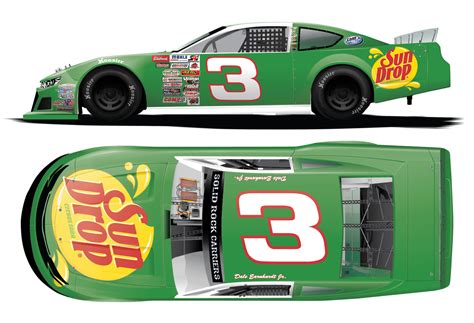 Dale Earnhardt Jr. to run a No. 3 Sun Drop car in return to late model ...