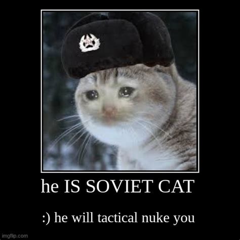 he IS SOVIET CAT - Imgflip