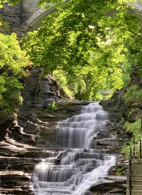 Cascadilla-Gorge-Waterfall - Been There Done That with Kids