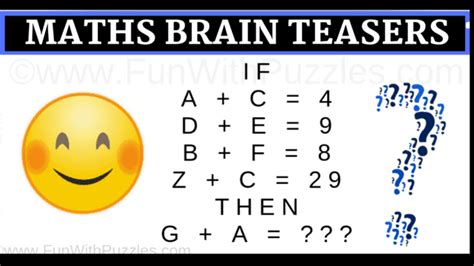 Discover the Fun in Math Brain Teasers and Riddles