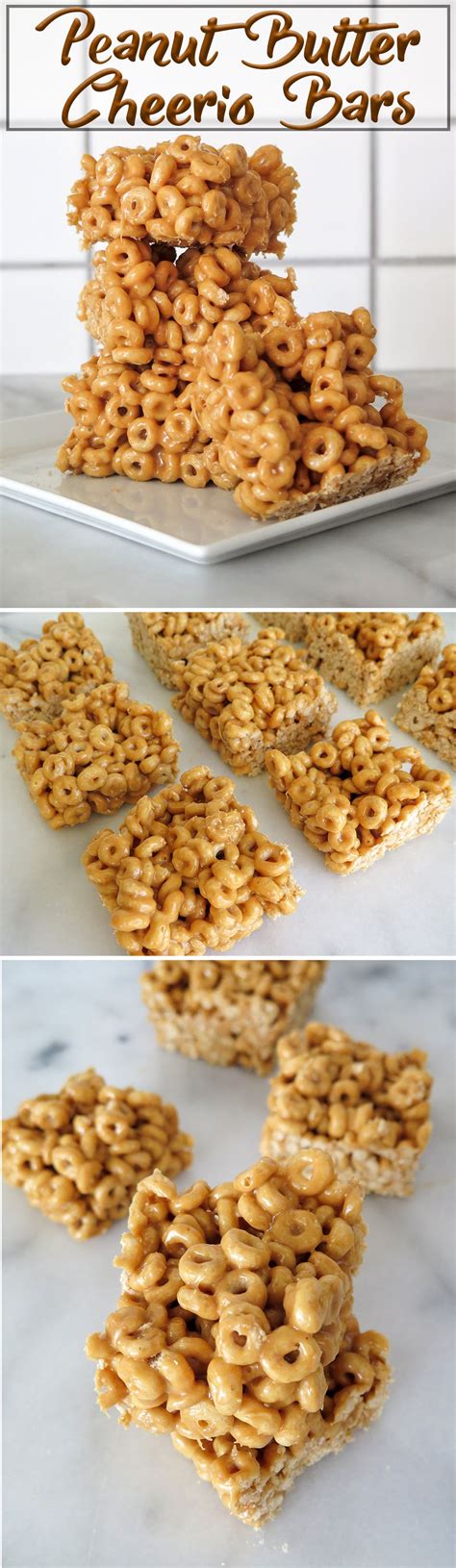 Peanut Butter Cheerio Bars | Peanut butter cheerio bars, Cheerios recipes, Cheerio bars