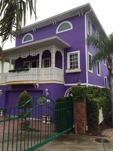 Purple house. Mt Dora, Florida | The Purple Home | Pinterest | The balcony, Hummingbirds and The ...