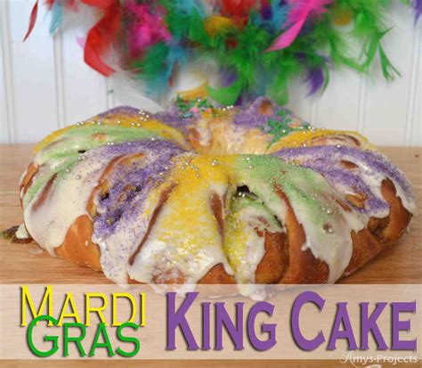 Homemade Mardi Gras King Cake Recipe