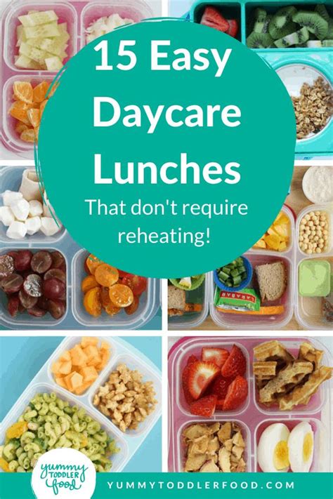 15 Toddler Lunch Ideas (for Daycare, Preschool, and More) | Recipe in ...