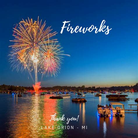 Lake Orion Fireworks | downtownlakeorion.org