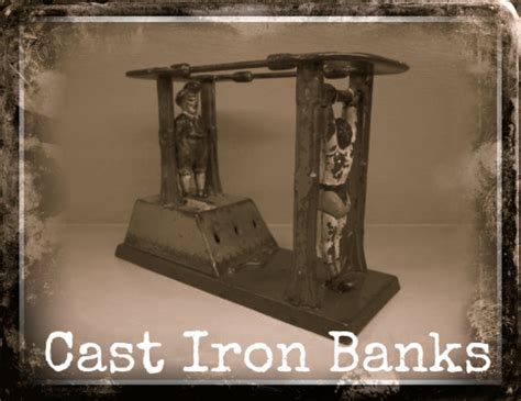 Vintage Antique Cast Iron Banks | HubPages