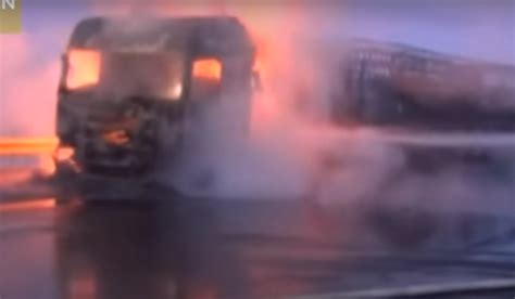 Police in China herd cattle after truck bursts into flames | AGDAILY