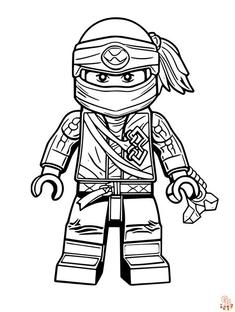 Lego Ninjago Coloring Pages Games