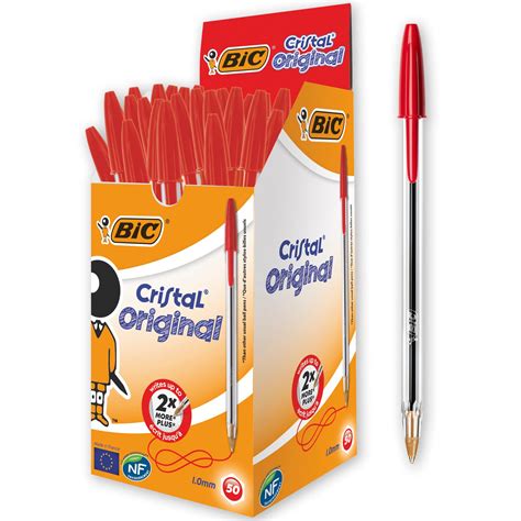 Buy BIC Cristal Original Ballpoint Pens, Medium Point (1.0mm), Every ...