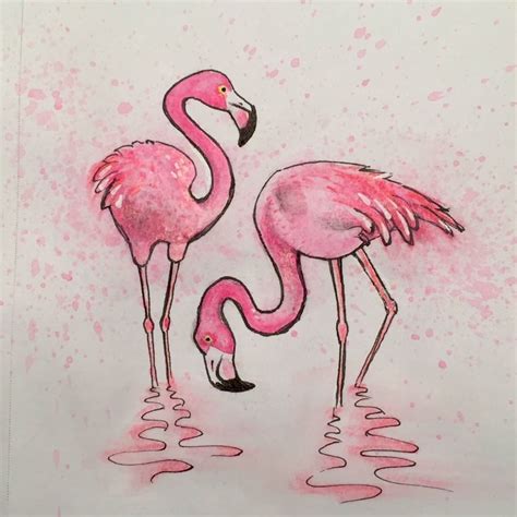 Flamingo drawing illustration Mom Drawing, Shading Drawing, Doodle Art ...