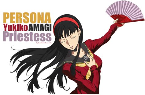 Yukiko Amagi Persona 4 Vector by SaenyanEin on DeviantArt