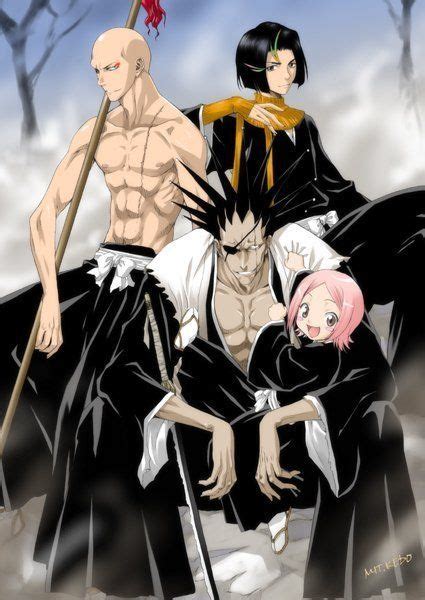 Bleach 11th division (avec images) | Bleach personnage, Anime mangas, Chibi