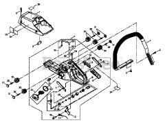 Shindaiwa 488 P - Shindaiwa Chainsaw (SN: C54820001001 - C54820999999) Parts Lookup with ...