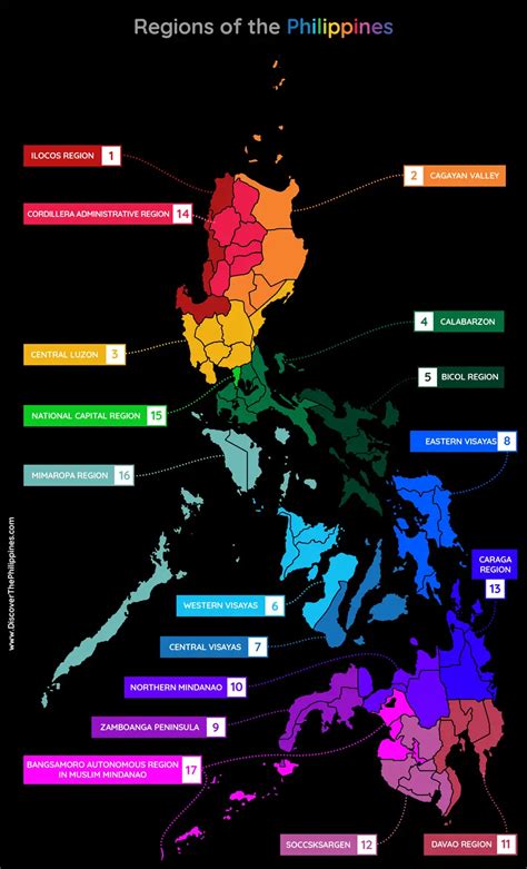 Philippine Map By The Regions - vrogue.co