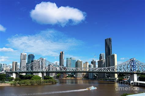 Brisbane city skyline Photograph by Andrew Michael - Fine Art America