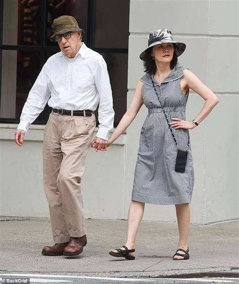 Woody Allen, 85, holds hands with wife Soon-Yi Previn, 50, on stroll in New York City | Daily ...