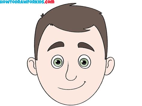 How to Draw a Cartoon Head - Easy Drawing Tutorial For Kids