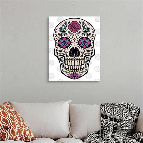 Sugar Skull I Wall Art, Canvas Prints, Framed Prints, Wall Peels ...