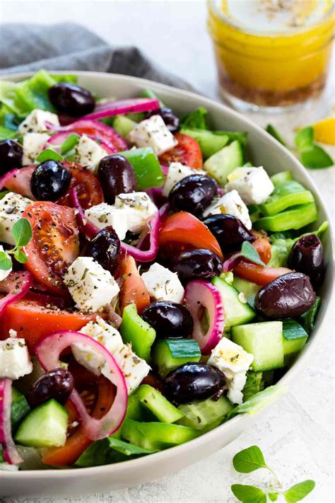 Greek Salad | Recipe | Greek salad recipes, Healthy vegetables, Greek salad