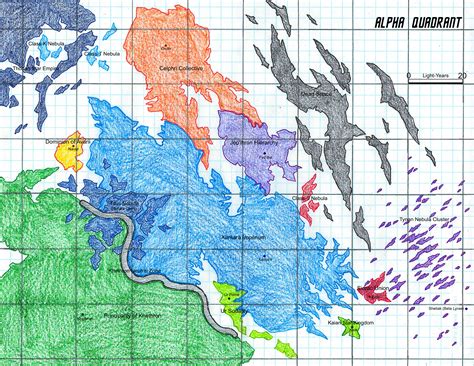 Star Trek, new territories - Alpha Quadrant by ProjectWarSword on ...