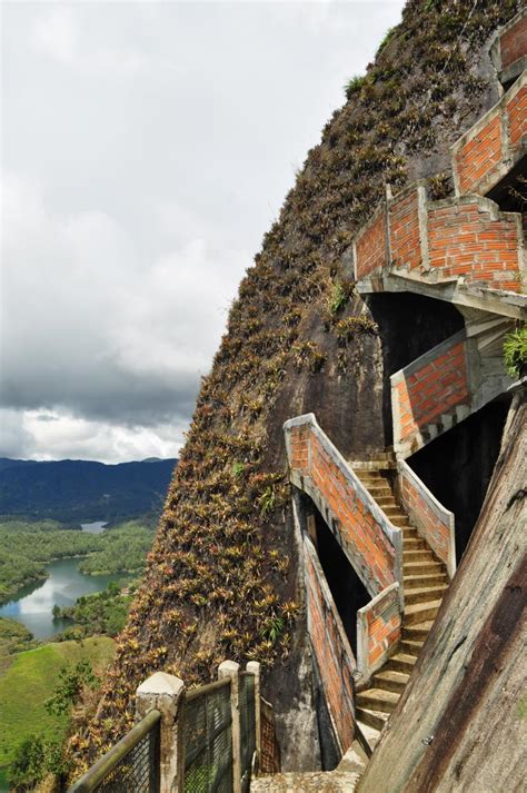 Travel Trip Journey : The Rock of Guatapé Colombia