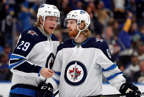 Winnipeg Jets forwards Kyle Connor and Nikolai Ehlers on trading places ...