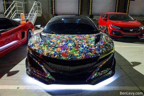 Acura NSX with under car lights - BenLevy.com