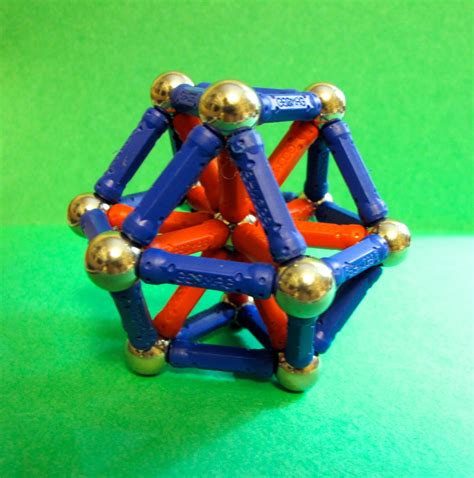 Coffee Cup Cardioids (And Other Diversions): Cuboctahedron from Magnets