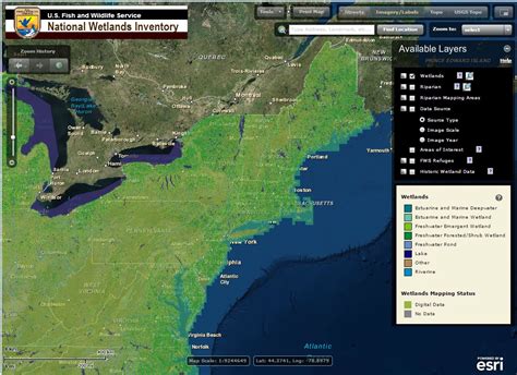 U.S. Fish and Wildlife Service Wetlands Mapper — Landscape Partnership