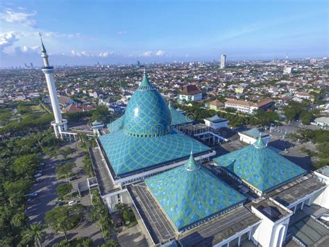 Mosque Al Akbar in Surabaya Indonesia. Stock Image - Image of religious, masjid: 157552799