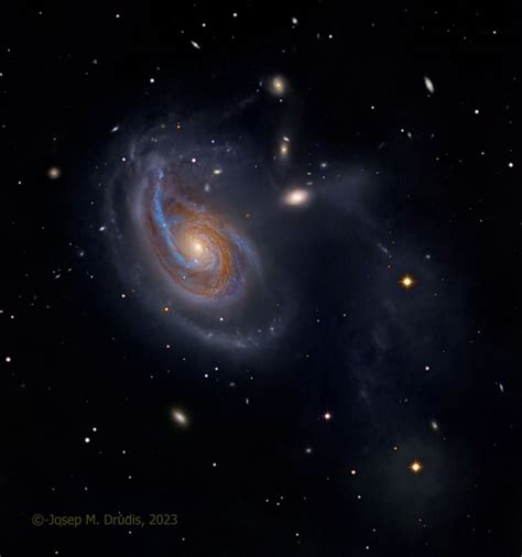 APOD: 2023 February 23 - Arp 78: Peculiar Galaxy in Aries | Astronomy ...