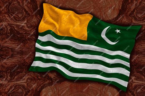 Premium Photo | National flag of azad kashmir background with flag of azad kashmir