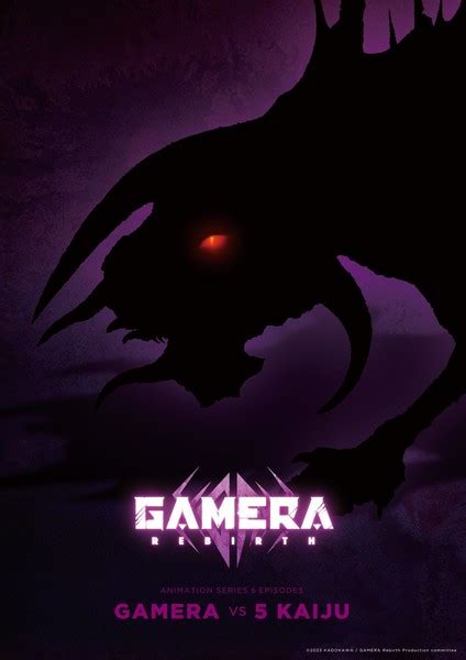 Gamera -Rebirth- Anime's Trailer Reveals 5th Kaiju, Theme Song Artist, September 7 Netflix Debut ...