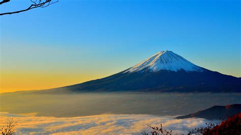 1920x1080 Mount Fuji Sunrise 5k Laptop Full HD 1080P HD 4k Wallpapers, Images, Backgrounds ...