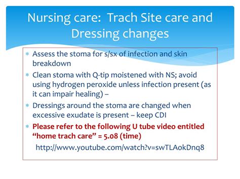 Tracheostomy Care