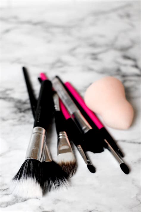 How To Clean Your Makeup Brushes With Soap | Tea Cups & Tulips