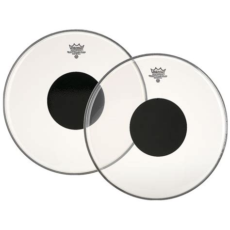 Remo Controlled Sound Clear Top Black Dot Drum Head | Snare Drum Heads ...