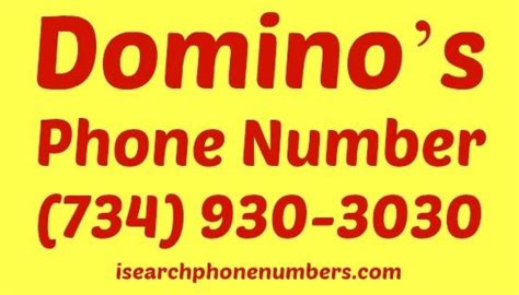 Domino's Phone Number: Order Pizza Delivery, Customer Care Contact No | Phone numbers, Search ...