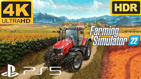 Farming Simulator 22 (PS5) 4K 60FPS HDR Gameplay - YouTube