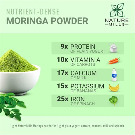 Natural Moringa Powder - 100% Natural – NatureMills