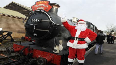 Santa train rides in Kent 2017