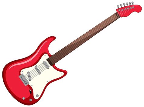 Free Vector | An electric guitar isolated