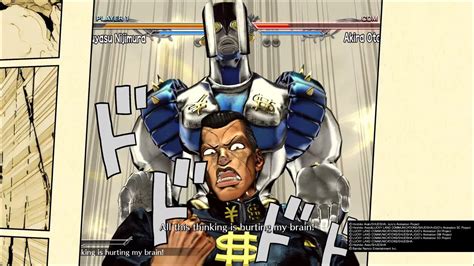 JJBA All-Star Battle R Okuyasu Gameplay - YouTube