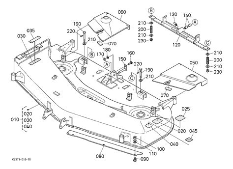 Kubota 60 Mower Deck Parts Diagram