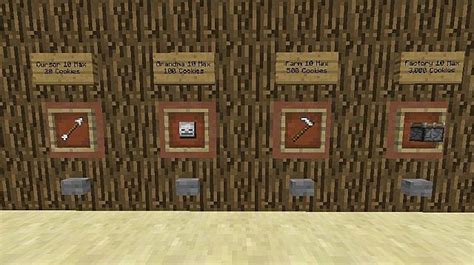 Cookie Clicker Minecraft Project