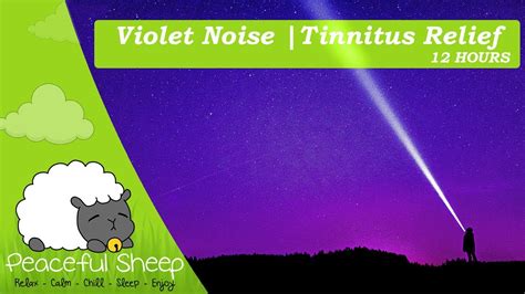 12 Hours of Violet Noise | Tinnitus Relief | High Frequency - YouTube