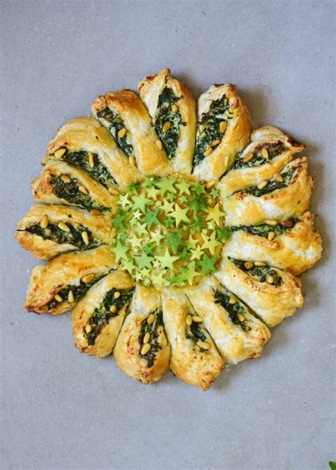 Simple Puff Pastry Spinach Ricotta Pie 'Tarte Soleil' - Alphafoodie | Recipe | Spinach puff ...