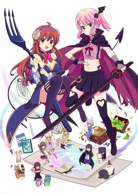 “The Demon Girl Next Door” Anime Reveals New Key Visual Featuring “Dark ...