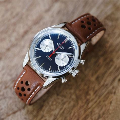 Mercer Lexington Bi-Compax Column Wheel Chronograph – The Microbrand Store