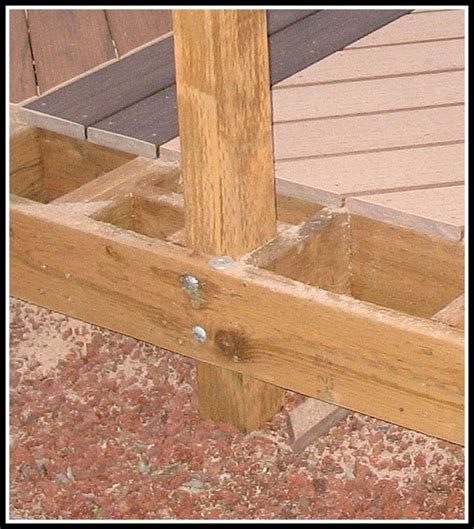 Deck Railing Post Installation - Decks : Home Decorating Ideas #DGkb76eqpd